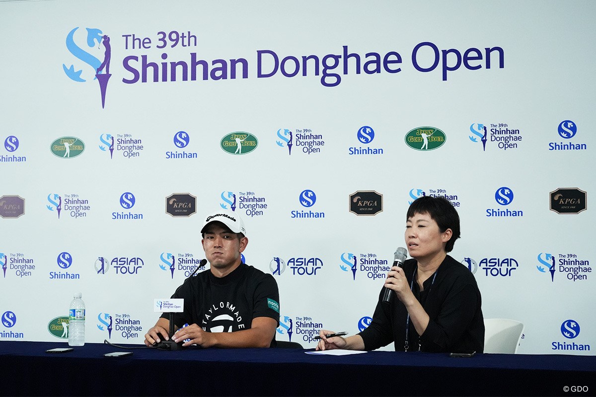 2023年 シンハン ドンヘ オープン 3日目 シンハンドンヘオープン 中島啓太