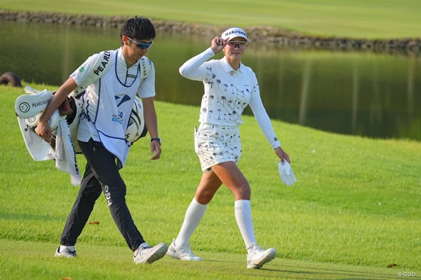 2023年 日本女子プロゴルフ選手権大会コニカミノルタ杯 4日目 原英莉花 原英莉花が米ツアー予選会にエントリー
