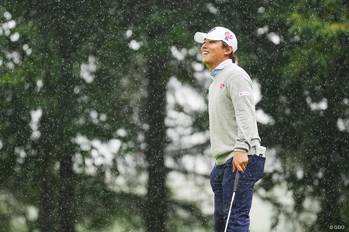 雨に笑えば 2023年 ANAオープンゴルフトーナメント 初日 清水大成