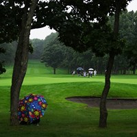 輪厚に傘の花が咲く 2023年 ANAオープンゴルフトーナメント 初日 ギャラリー