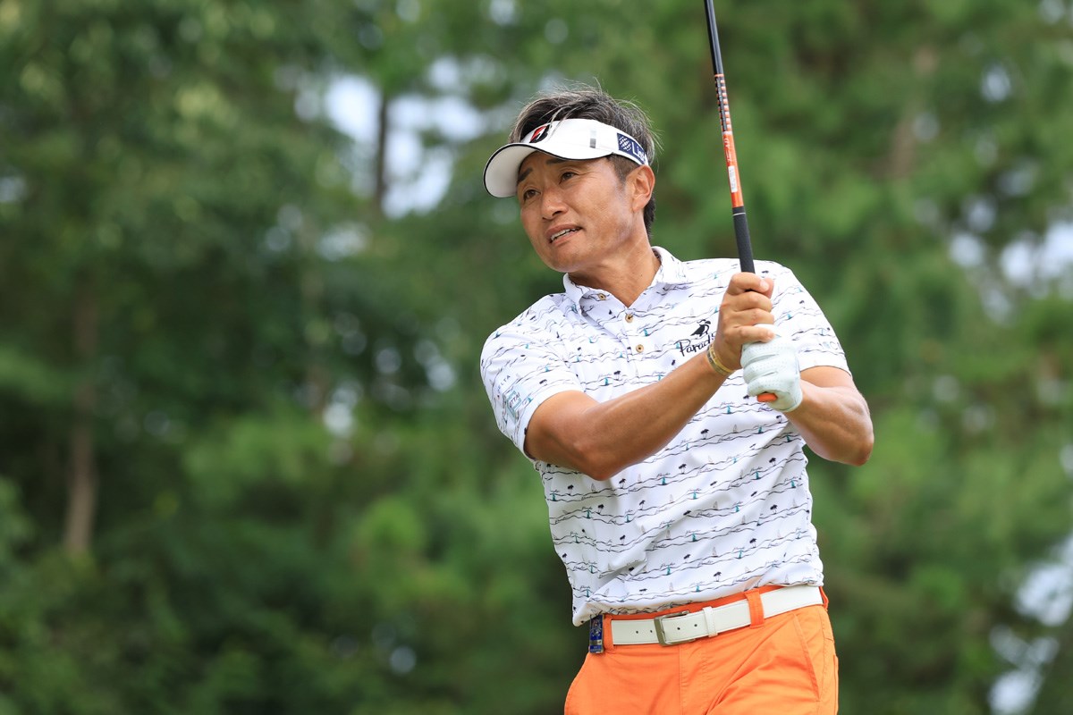 2023年 日本シニアオープンゴルフ選手権 初日 宮本勝昌