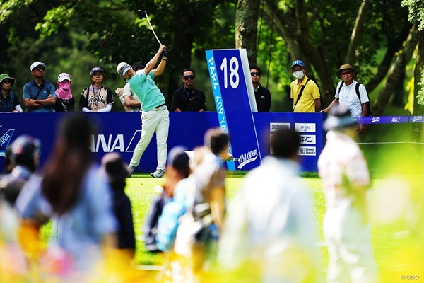 2023年 ANAオープンゴルフトーナメント 2日目 石川遼 ダボ先行にもめげず暫定首位と2打差