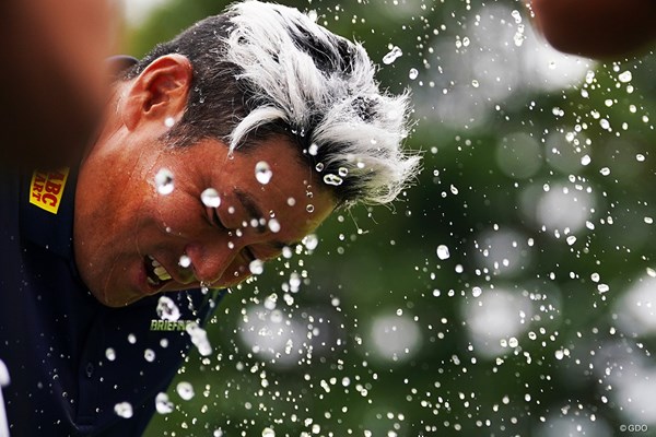 2023年 ANAオープンゴルフトーナメント 最終日 谷原秀人 始まりはいつも雨