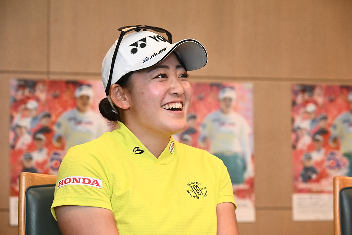2023年 ミヤギテレビ杯ダンロップ女子オープン 事前 岩井千怜