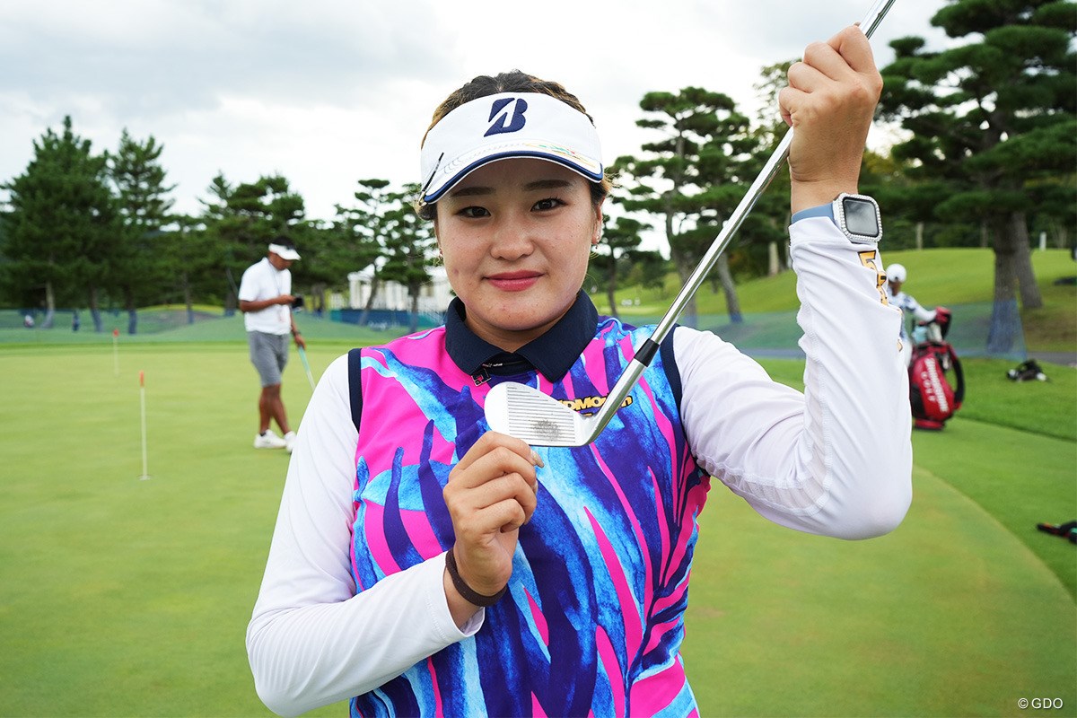 2023年 ミヤギテレビ杯ダンロップ女子オープン 事前 桑木志帆