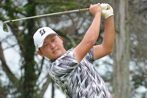 2023年 パナソニックオープンゴルフチャンピオンシップ 初日 宇喜多飛翔 大学在学中の優勝は「ちょっとだけ」意識している22歳