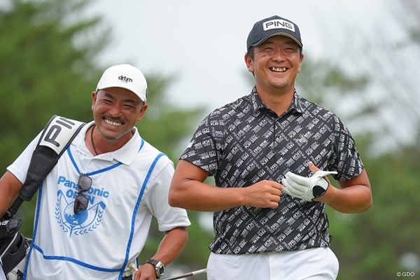 2023年 パナソニックオープンゴルフチャンピオンシップ 2日目 永野竜太郎 笑顔で週末へ。
