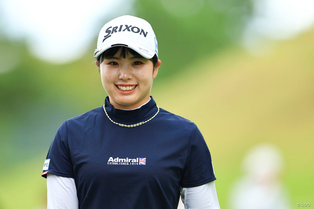2023年 ミヤギテレビ杯ダンロップ女子オープン 初日 尾関彩美悠