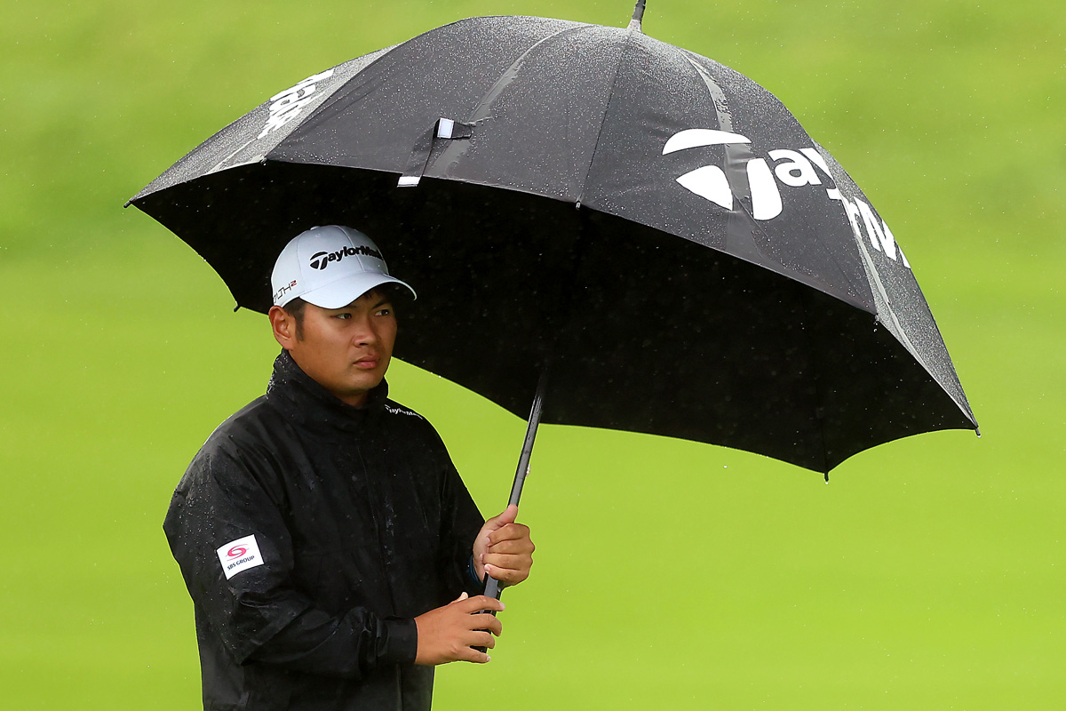 3位で決勝ラウンドに進んだ久常涼(Luke Walker／Getty Images)