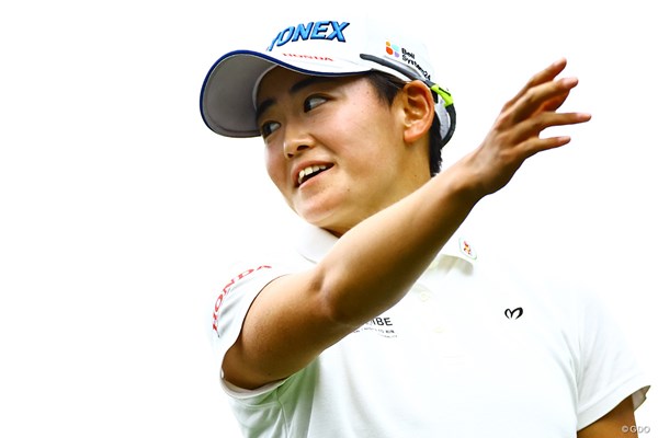 2023年 日本女子オープンゴルフ選手権 初日 岩井明愛 午前組で「67」をマークした岩井明愛