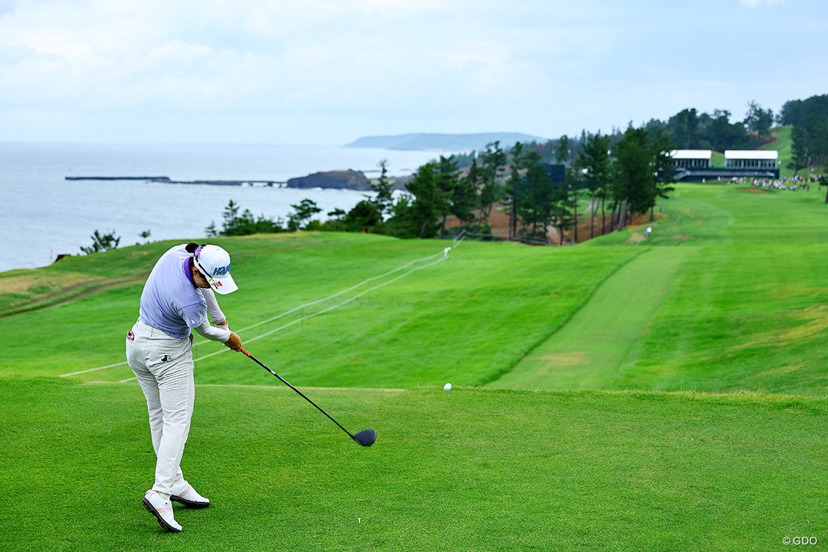 2023年 日本女子オープンゴルフ選手権 初日 蛭田みな美