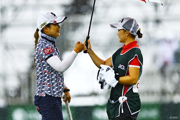 2023年 日本女子オープンゴルフ選手権 初日 古家翔香 中島啓太は1学年下の「後輩ちゃん」