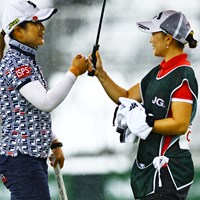 中島啓太は1学年下の「後輩ちゃん」 2023年 日本女子オープンゴルフ選手権 初日 古家翔香