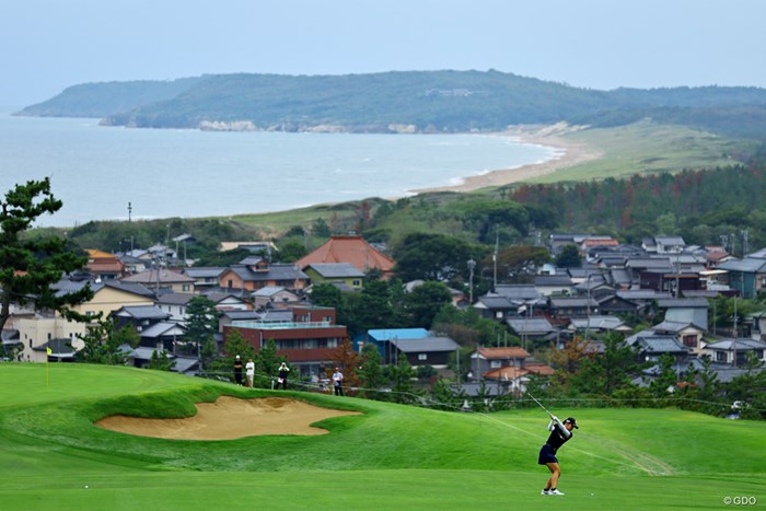 和製ペブルビーチ 2023年 日本女子オープンゴルフ選手権 初日 吉田優利