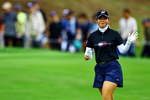 2023年 日本女子オープンゴルフ選手権 初日 吉田優利 ラブリー