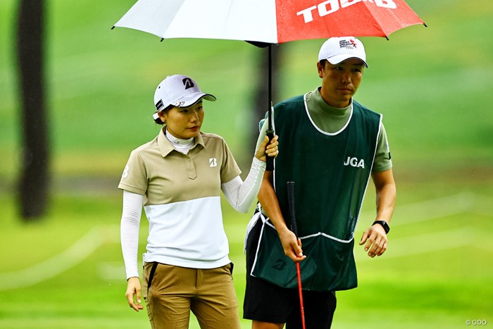 お兄様は小西健太プロ 2023年 日本女子オープンゴルフ選手権 初日 小西瑞穂