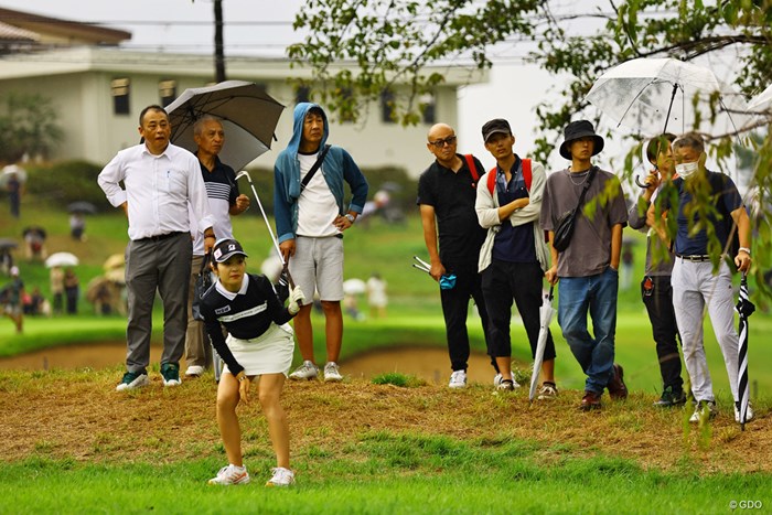 ボールは何処へ 2023年 日本女子オープンゴルフ選手権 初日 三ヶ島かな