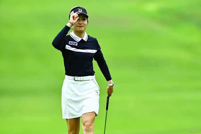 5アンダー首位タイ発進 2023年 日本女子オープンゴルフ選手権 初日 三ヶ島かな