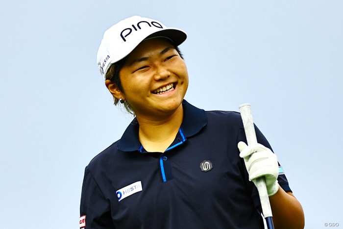 今日もニコニコ2アンダー18位タイ 2023年 日本女子オープンゴルフ選手権 初日 宮澤美咲