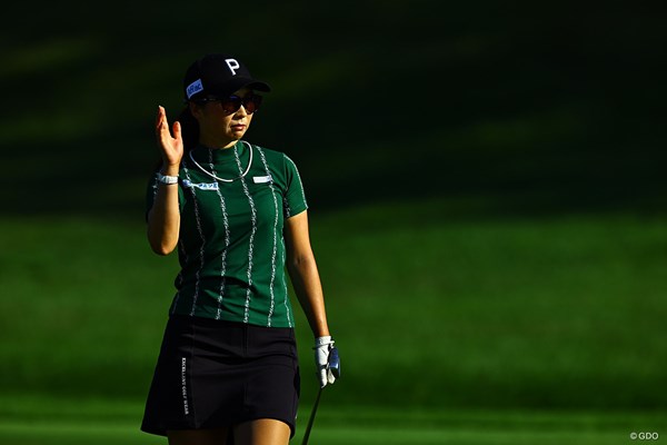 2023年 日本女子オープンゴルフ選手権 2日目 菊地絵理香 大会記録タイ「64」で首位浮上した菊地絵理香