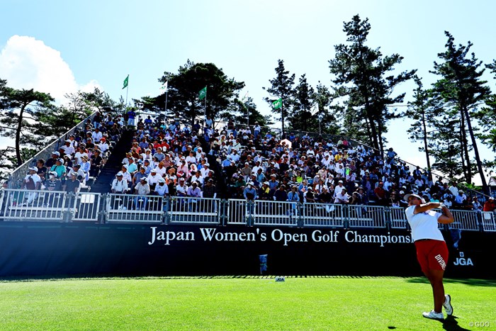 満員御礼 2023年 日本女子オープンゴルフ選手権 2日目 ささきしょうこ