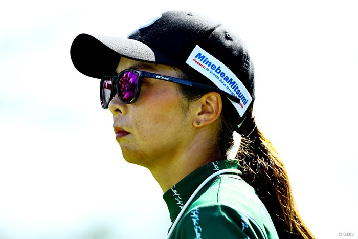 昔は常にサングラス姿でした 2023年 日本女子オープンゴルフ選手権 2日目 菊地絵理香