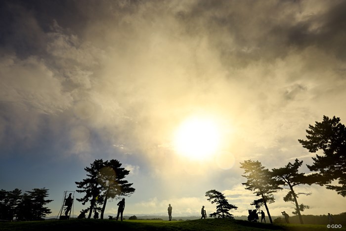 朝の光を浴びて 2023年 日本女子オープンゴルフ選手権 2日目 三ヶ島かな