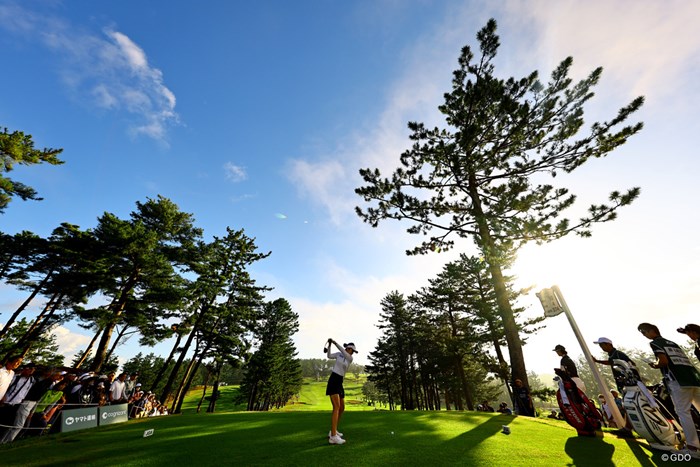 スタートホール 2023年 日本女子オープンゴルフ選手権 2日目 三ヶ島かな