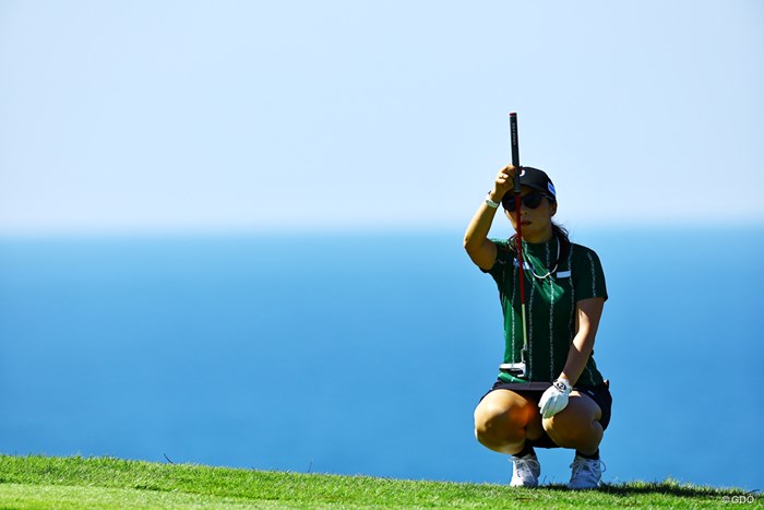 ラインを読みきった 2023年 日本女子オープンゴルフ選手権 2日目 菊地絵理香
