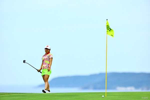 2023年 日本女子オープンゴルフ選手権 3日目 古江彩佳 パッティングもアグレッシブに