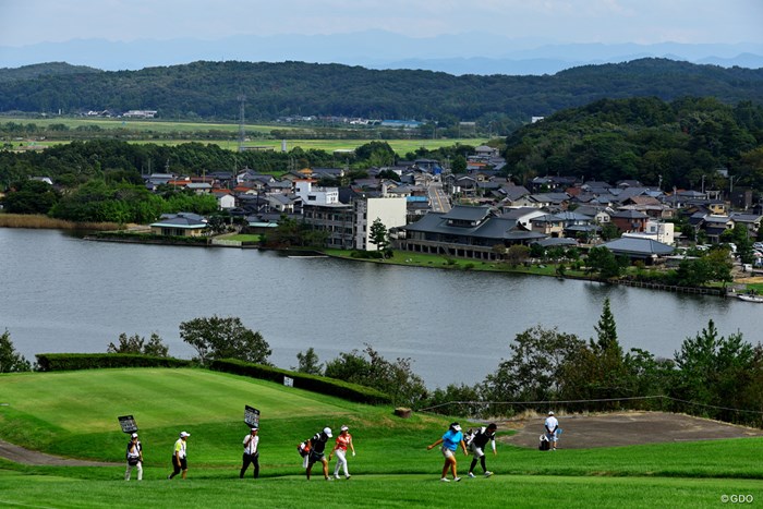 登山 2023年 日本女子オープンゴルフ選手権 3日目 ささきしょうこ