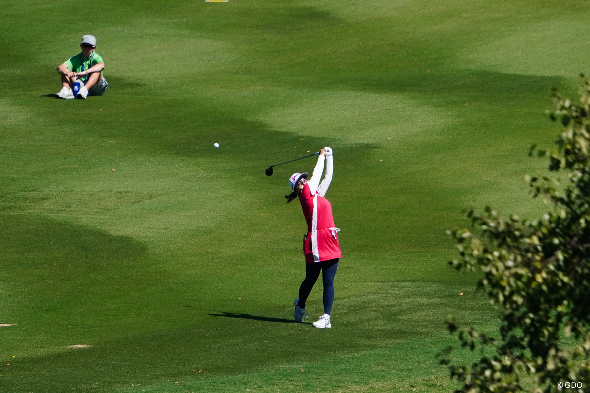 最終日も思い切りよくプレーする