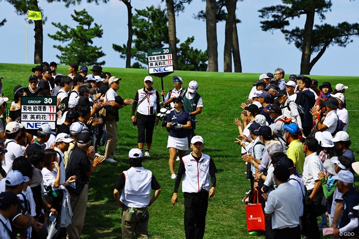 声援 2023年 日本女子オープンゴルフ選手権 最終日 菊地絵理香