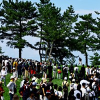 見守るギャラリー 2023年 日本女子オープンゴルフ選手権 最終日 菊地絵理香