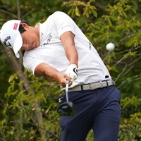 ティショットを放つ 2023年 ACNチャンピオンシップゴルフトーナメント 初日 石川航