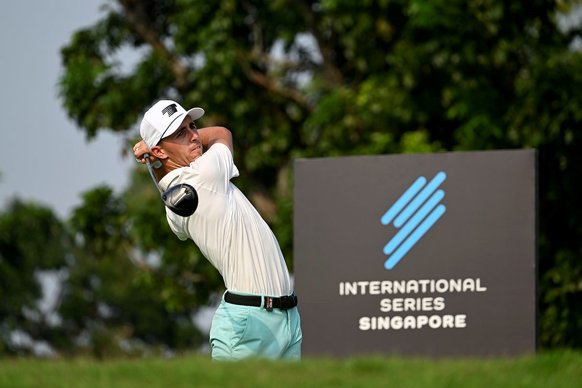 2023年 インターナショナルシリーズ シンガポール 初日 ダビド・プイグ