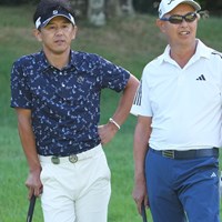 谷口徹（右）の毒舌を浴び続けた予選2日間 2023年 ACNチャンピオンシップゴルフトーナメント 2日目 近藤智弘