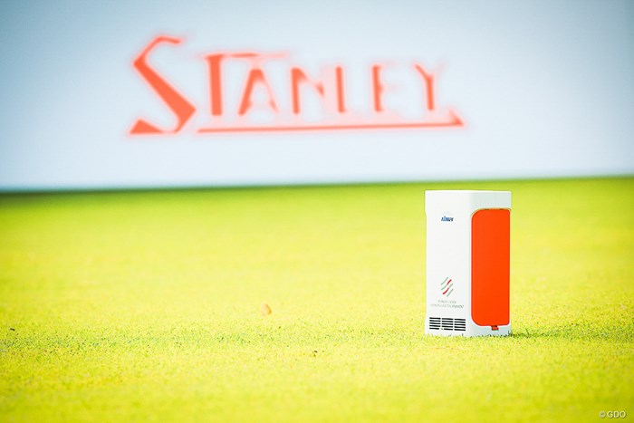 空気清浄機はスタンレー電気 2023年 スタンレーレディスホンダゴルフトーナメント 2日目 ティマーク