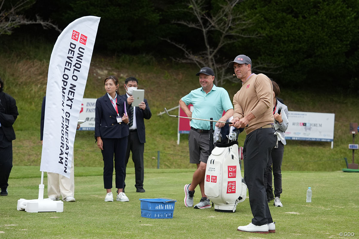 画像詳細 2023年 日本オープンゴルフ選手権競技 事前 アダム・スコット