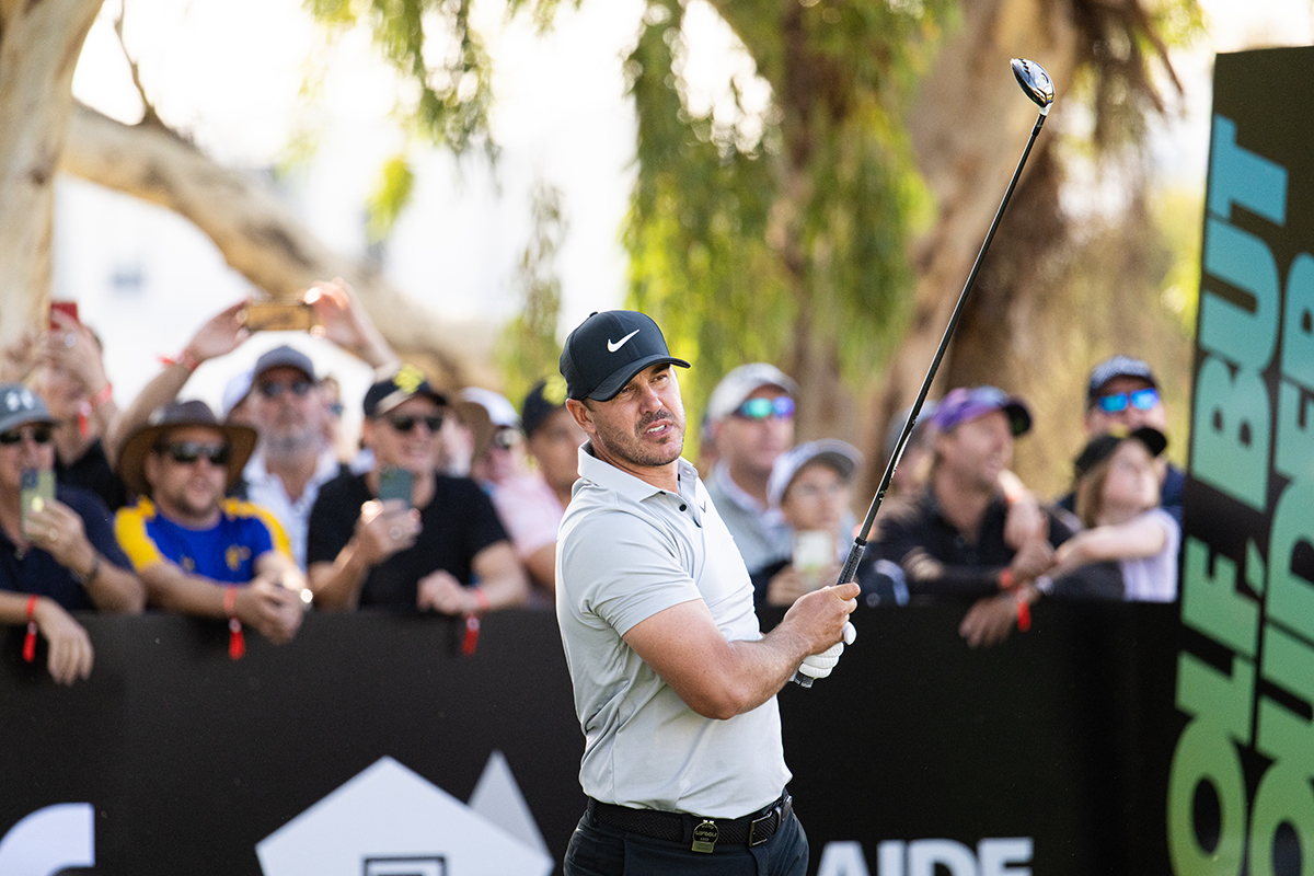 サウジでの連覇に挑むブルックス・ケプカ(Montana Pritchard／LIV Golf) ※撮影は2023年「LIVゴルフ・アデレード」