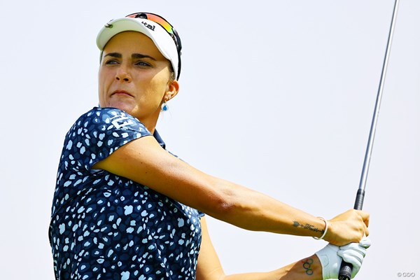 PGAツアー3人目の“女子予選通過”に挑むレキシー・トンプソン※撮影は2月「アラムコ・サウジレディース」