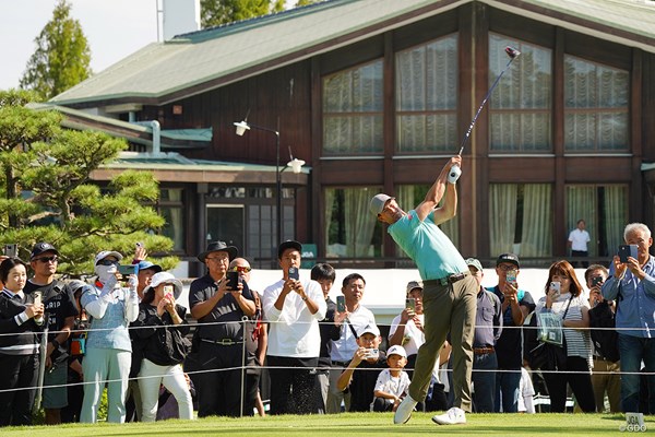 2023年 日本オープンゴルフ選手権競技 事前 アダム・スコット 世界中にファンがいる