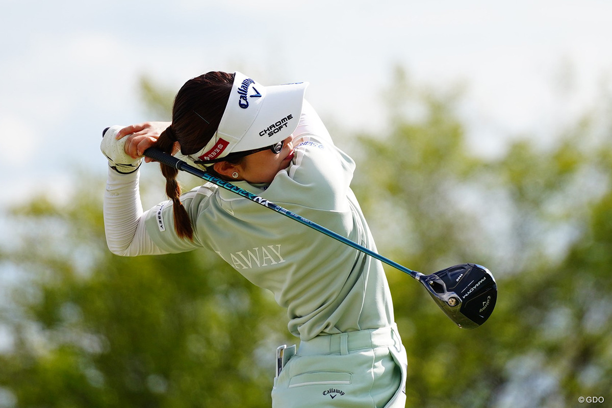 日本勢最上位で初日を終えた※写真は「アセンダントLPGA benefiting ボランティア・オブ・アメリカ」