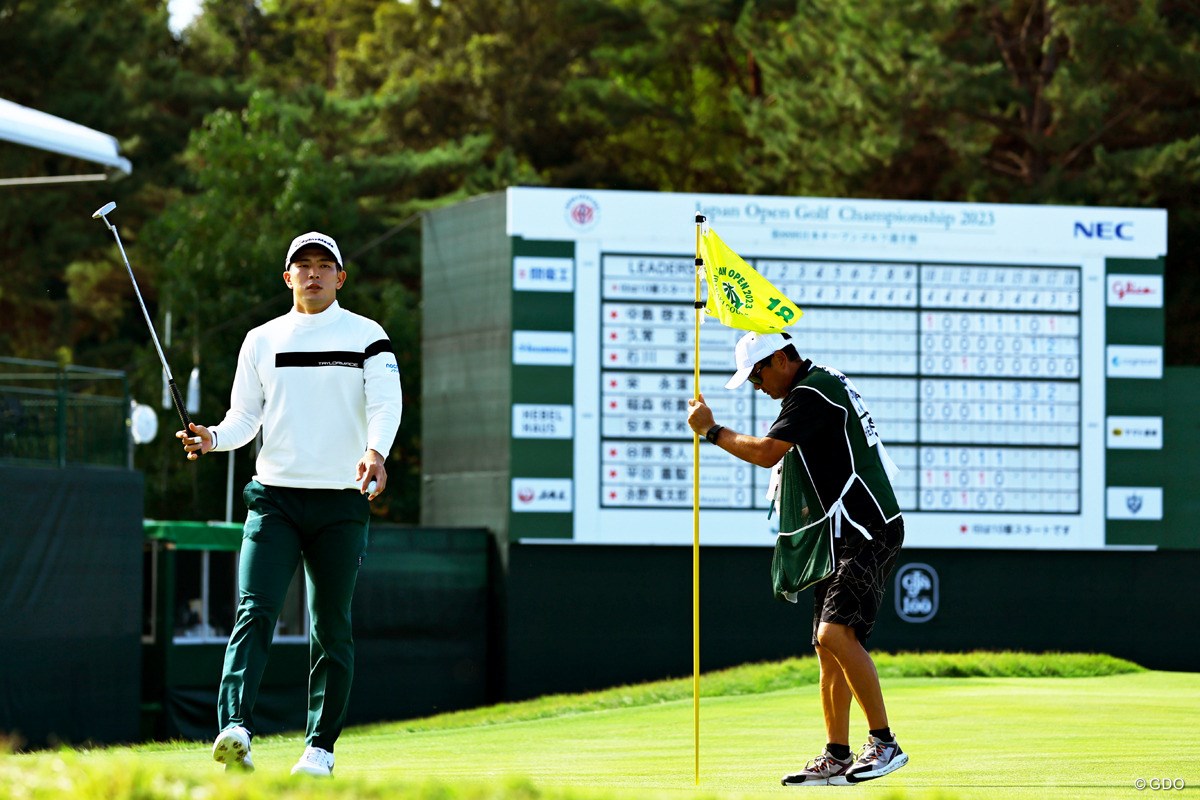 2023年 日本オープンゴルフ選手権競技 初日 中島啓太