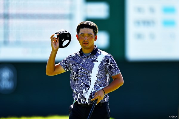 2023年 日本オープンゴルフ選手権競技 初日 金子駆大 今大会で来季シードを決めたい