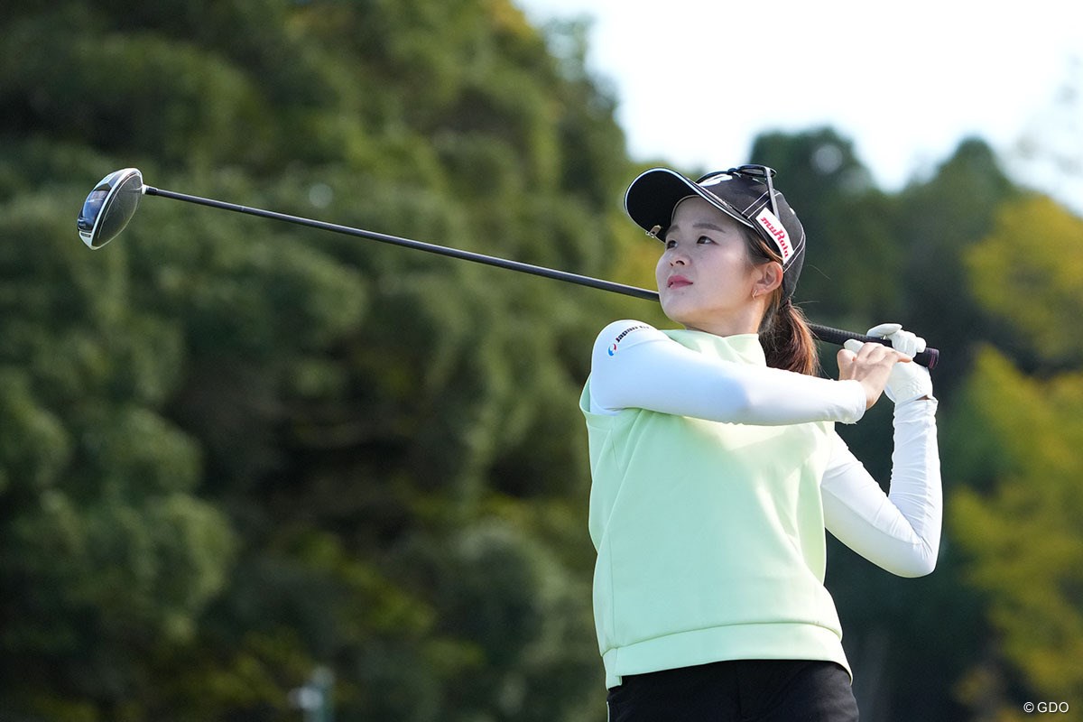 2023年 富士通レディース 初日 川崎春花