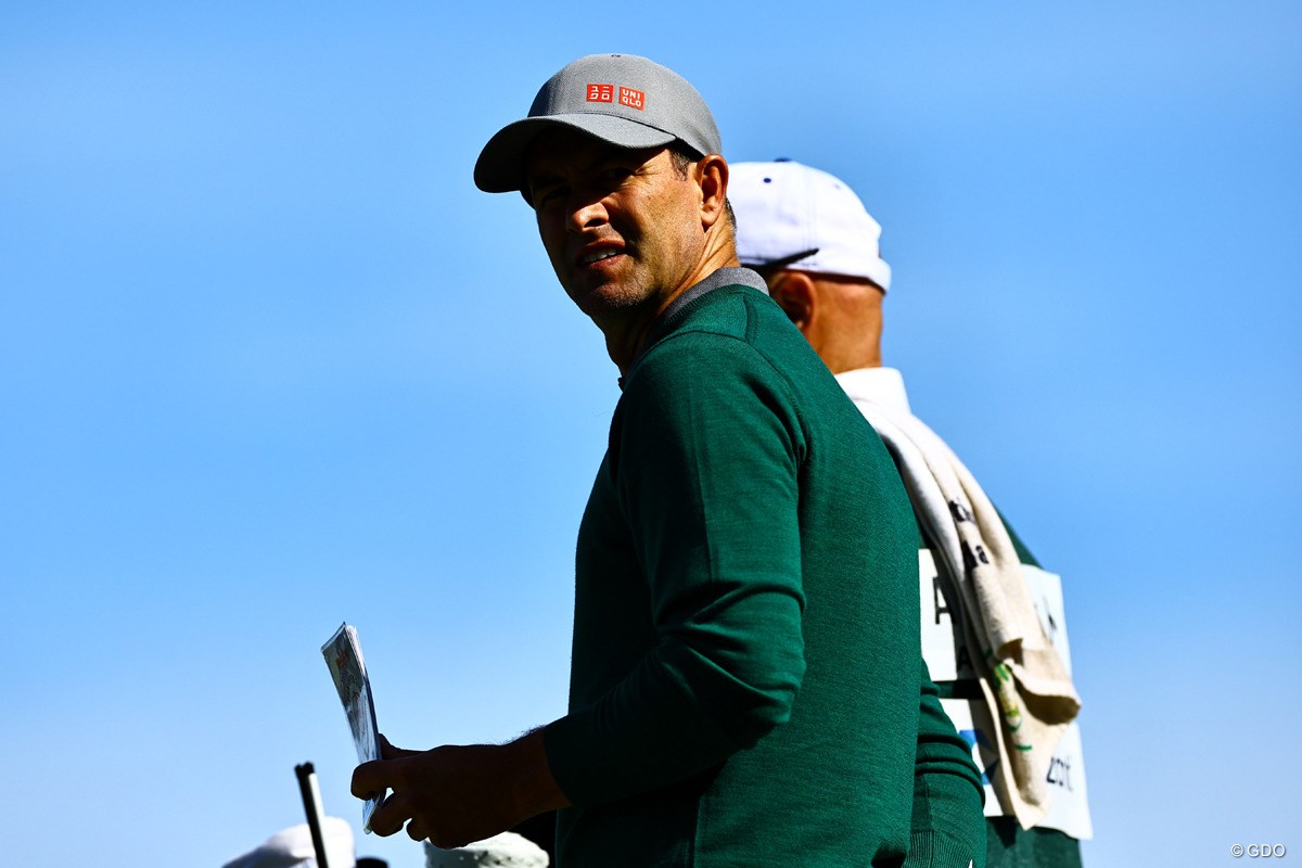 2023年 日本オープンゴルフ選手権競技 2日目 アダム・スコット
