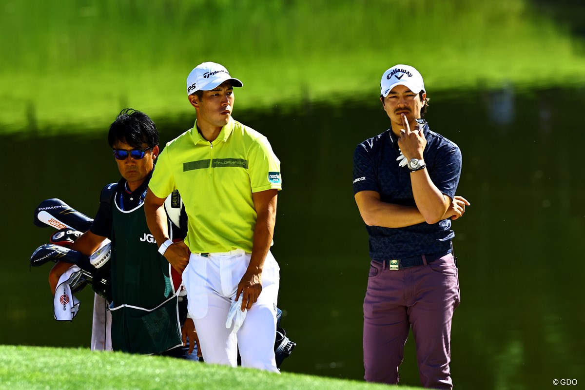 2023年 日本オープンゴルフ選手権競技 2日目 中島啓太石川遼