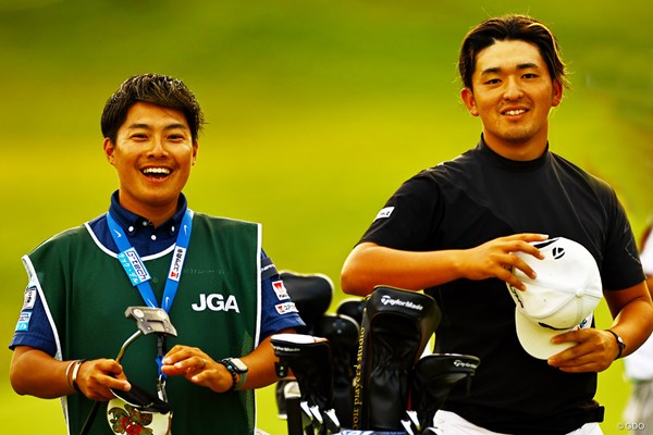 2023年 日本オープンゴルフ選手権競技 2日目 金子駆大 カメラ目線？