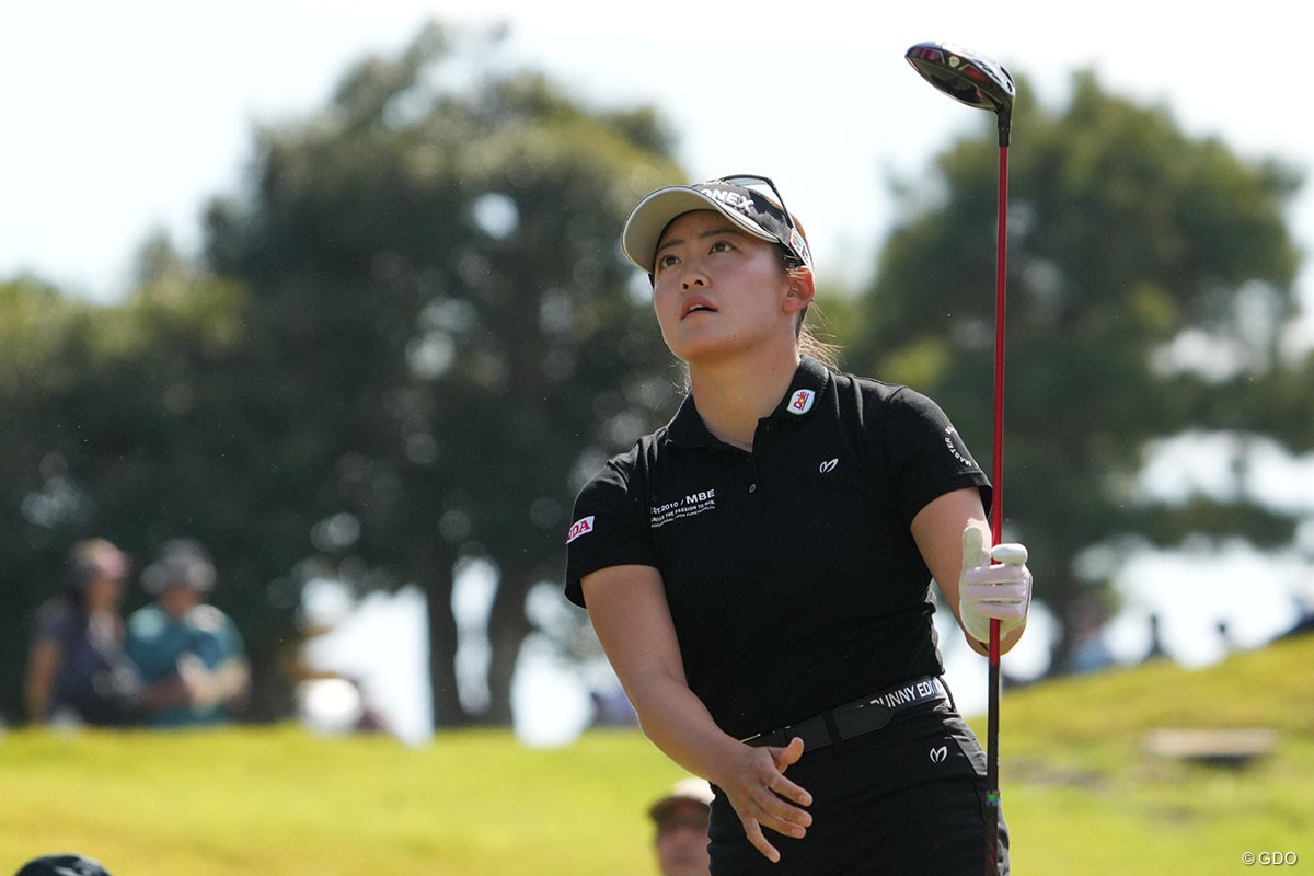 2023年 富士通レディース 2日目 岩井千怜